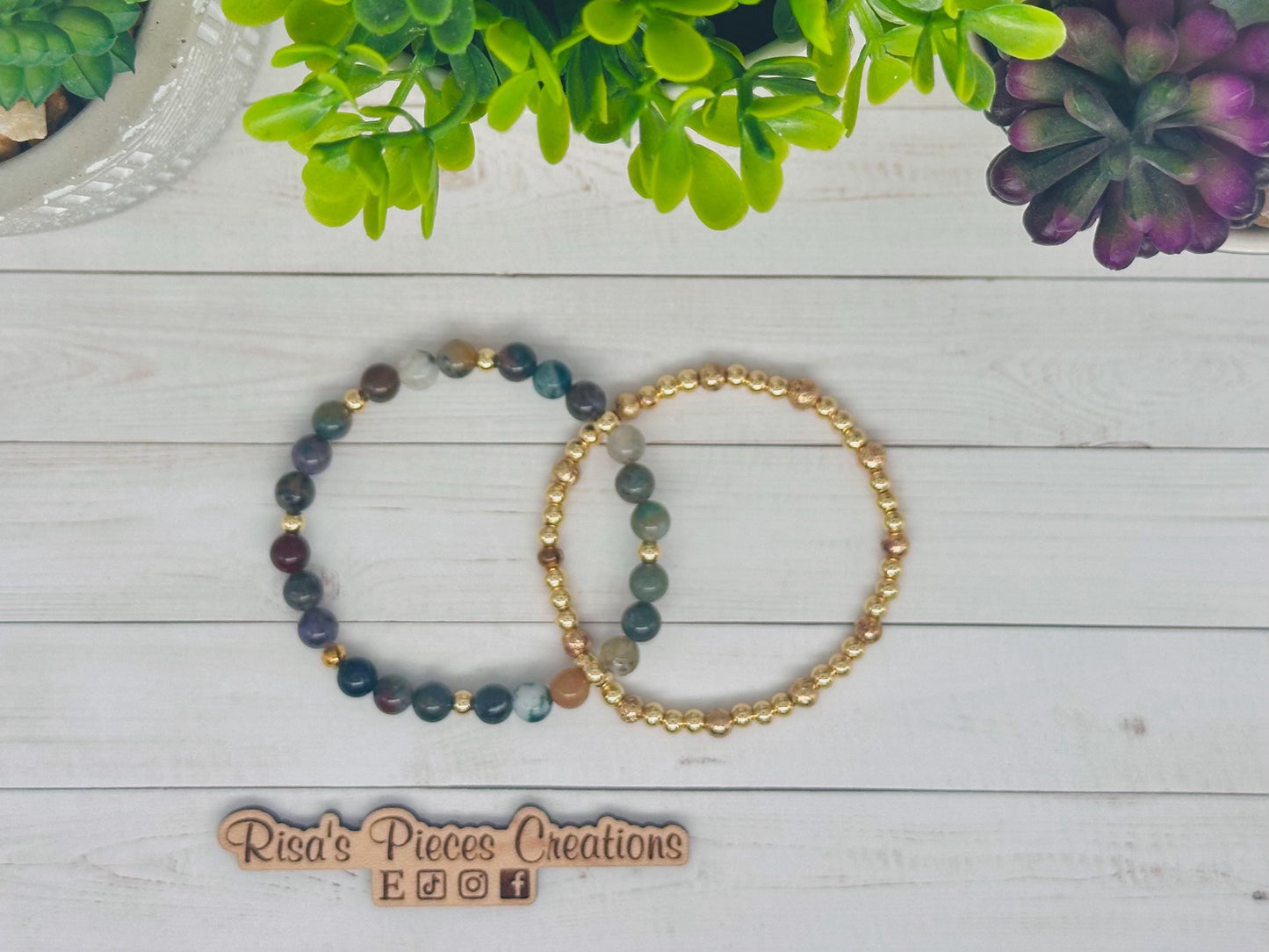 Gilded Fern Bracelet