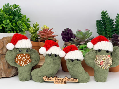 Holiday Hats (for Cuddle Cactus or Pocket Pickle)