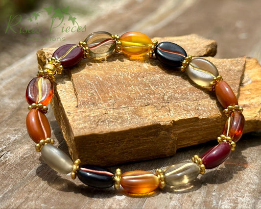 Coffee Bean Stretch Bracelet