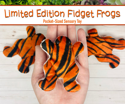 Limited Edition Tiger Fidget Frog