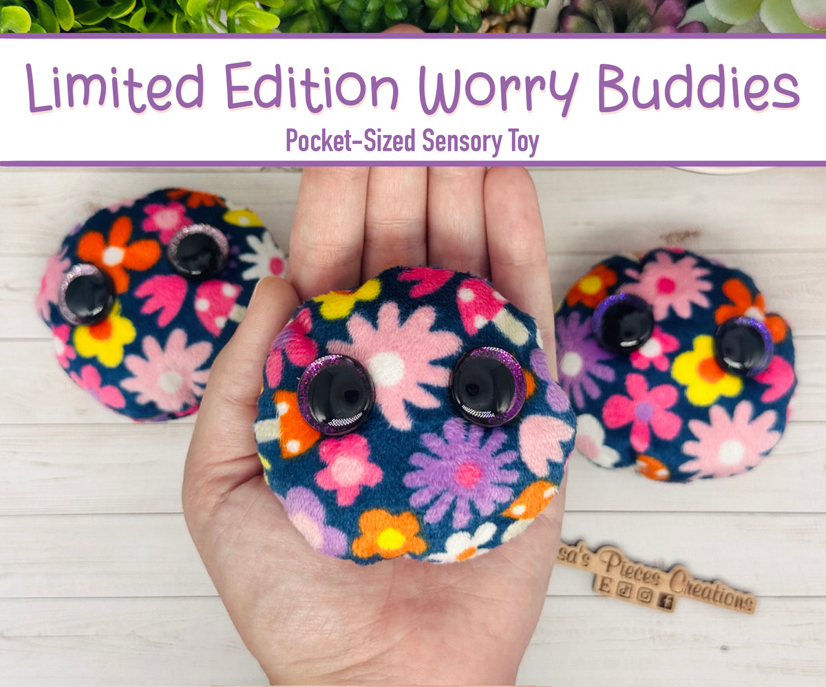 Limited Edition Floral Worry Buddy