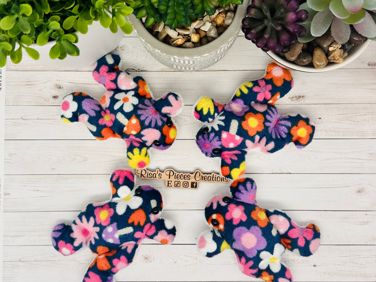 Limited Edition Floral Fidget Frog