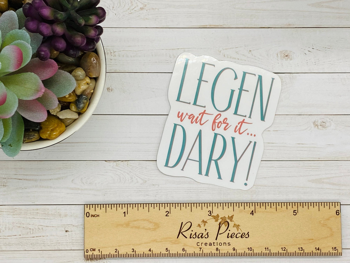 Legen Wait For It Dary Sticker, How I Met Your Mother Sticker, Legendary Sticker, HIMYM Stickers, Legend Wait For It Dary