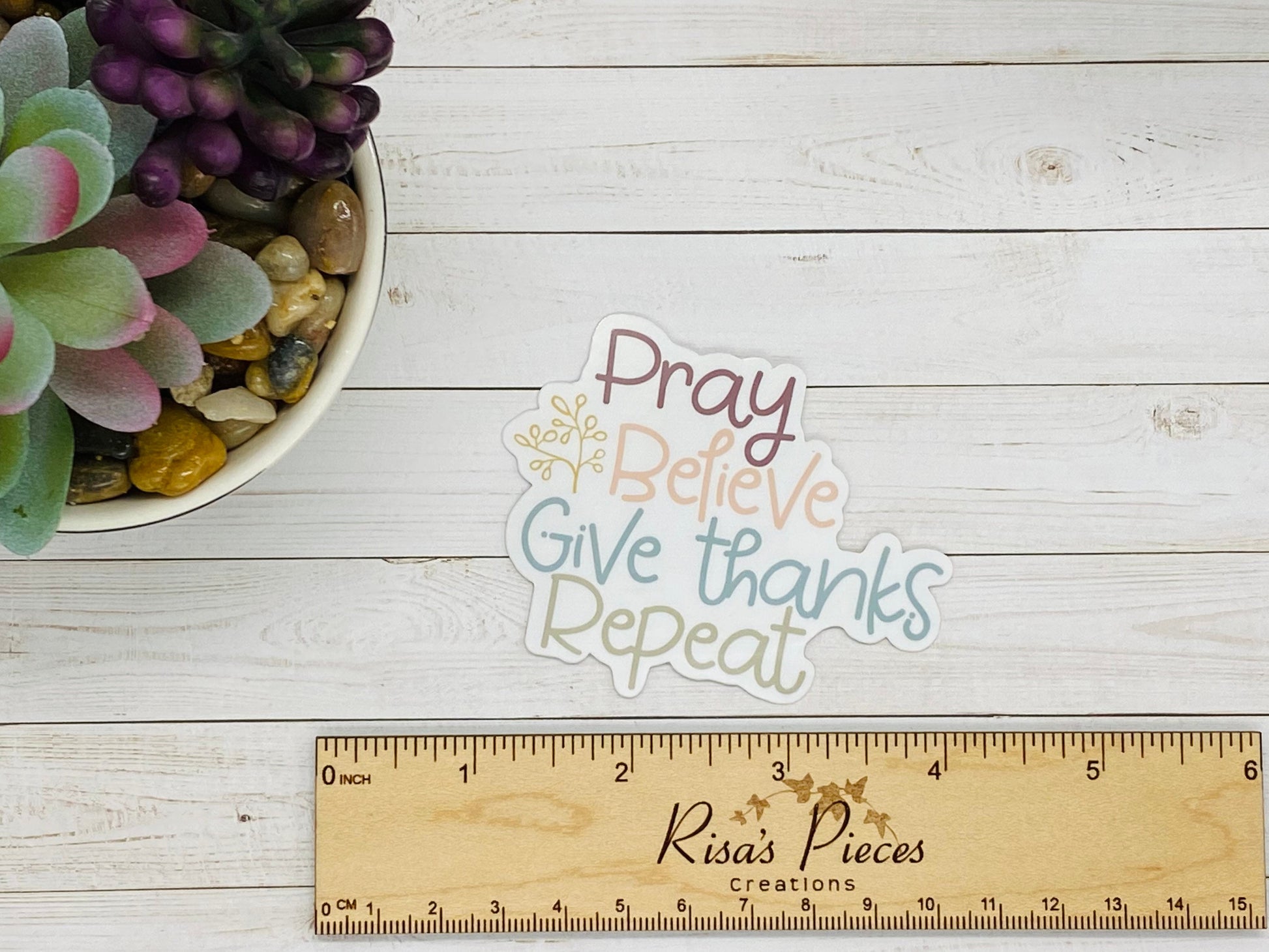 Prayer Sticker, Pray Sticker, Christian sticker, Have Faith, Encouragement Gift for Friend, Motivational Inspirational Sticker, For Sister