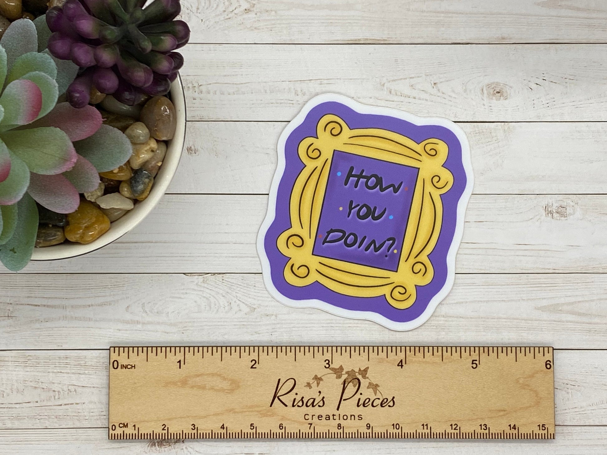 How You Doin Friends Sticker - Friends quotes, Joey Tribbiani, TV Show quotes, Friends Door Frame, Friends tv show
