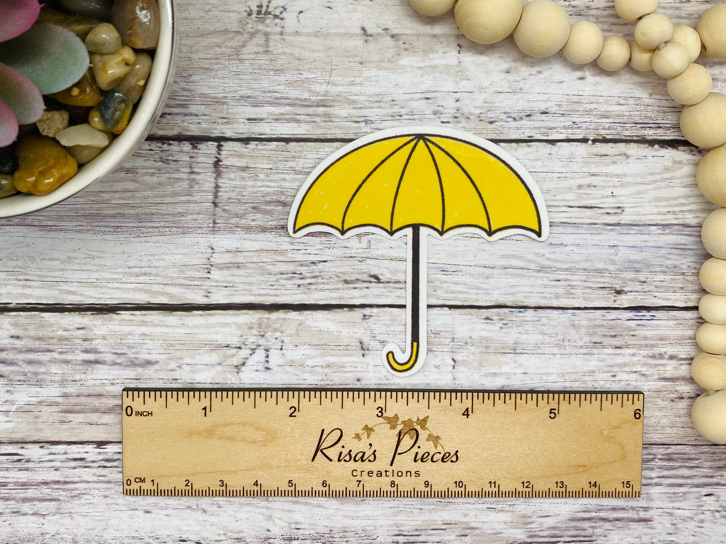 Yellow Umbrella Sticker, How I Met Your Mother Sticker, HIMYM Stickers, TV Show Stickers, Waterproof Stickers