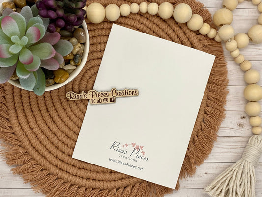 Glossy Power Love Sound Mind Card, Greeting Cards, Blank Cards, Flower Card, Sympathy, Encouragement Card, Christian Cards, Faith Card