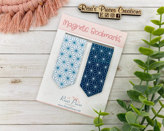 Geometric Magnetic Bookmark, Reading Accessory, Planner Accessory, Gift for teacher, for student, Easter Basket Idea, Gift for reader
