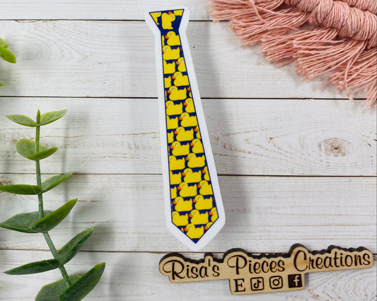 Ducky Tie Sticker, How I Met Your Mother Sticker, HIMYM Stickers, Ted Mosby, Waterproof Stickers, Vinyl Decal, Rubber Ducky Tie