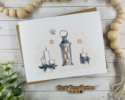 Vintage Christmas Card, Seasonal Cards, Farmhouse Christmas Cards Handmade, Bulk Cards, Custom Christmas Cards, Holiday Card for Coworkers