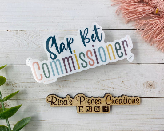 Slap Bet Commissioner Sticker, How I Met Your Mother, HIMYM Stickers, TV Show Stickers, Funny Sticker, Friend Gift, HIMYM Fan Gifts