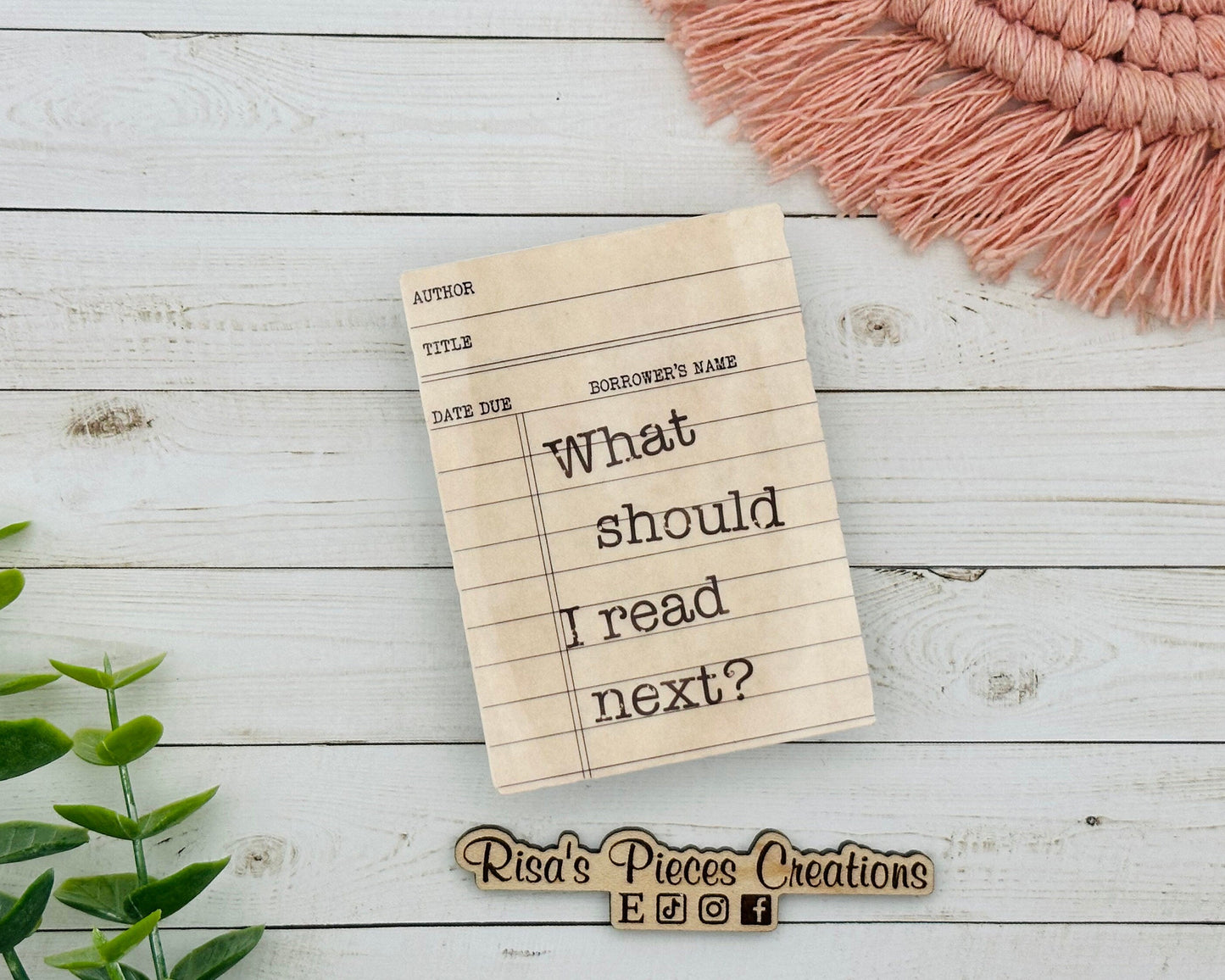 What Should I Read Next Book Sticker for Laptop, Cute Sticker for Book Lover, Book Gift for Men, Library Card Stickers, Funny Book Club Gift