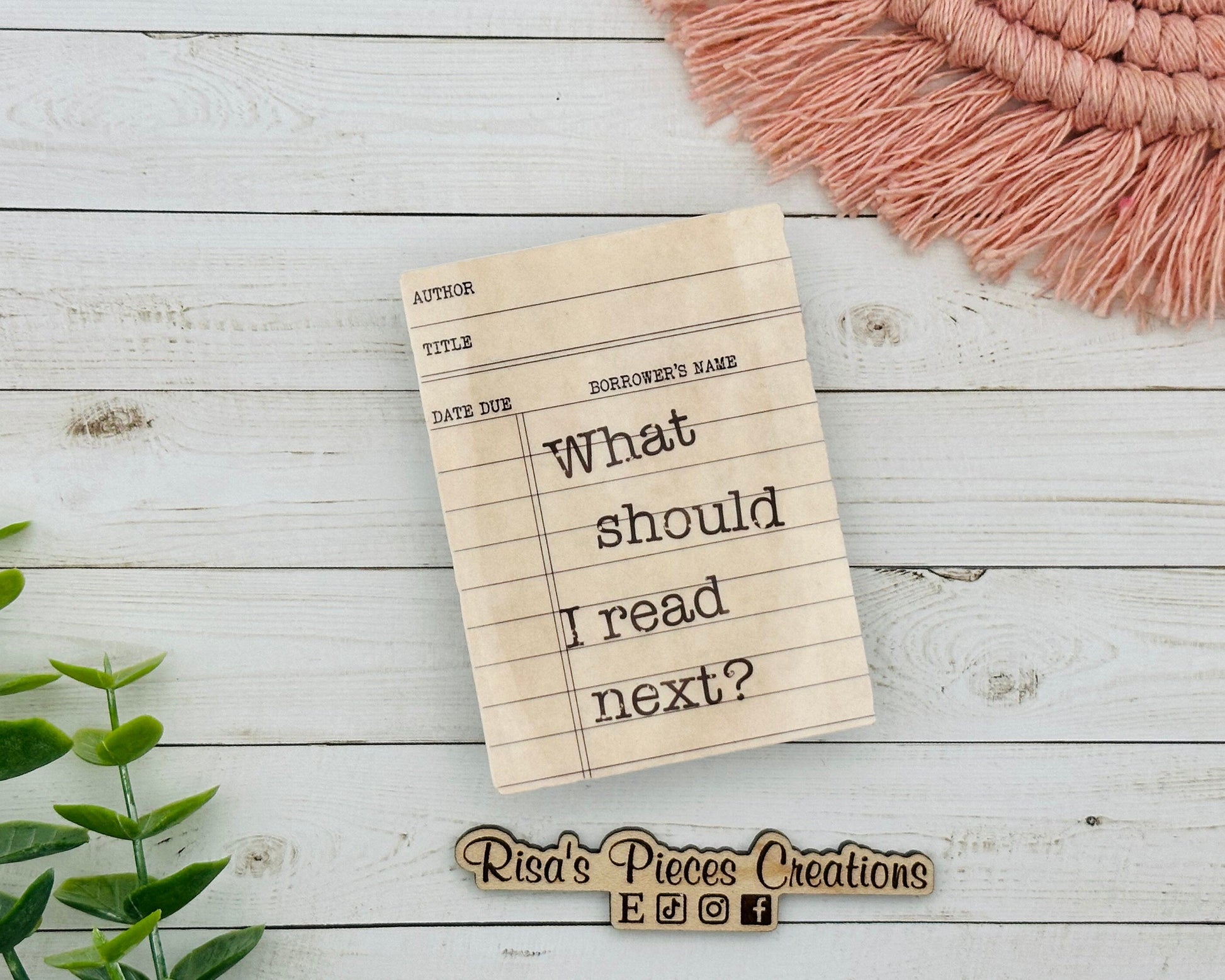 What Should I Read Next Book Sticker for Laptop, Cute Sticker for Book Lover, Book Gift for Men, Library Card Stickers, Funny Book Club Gift