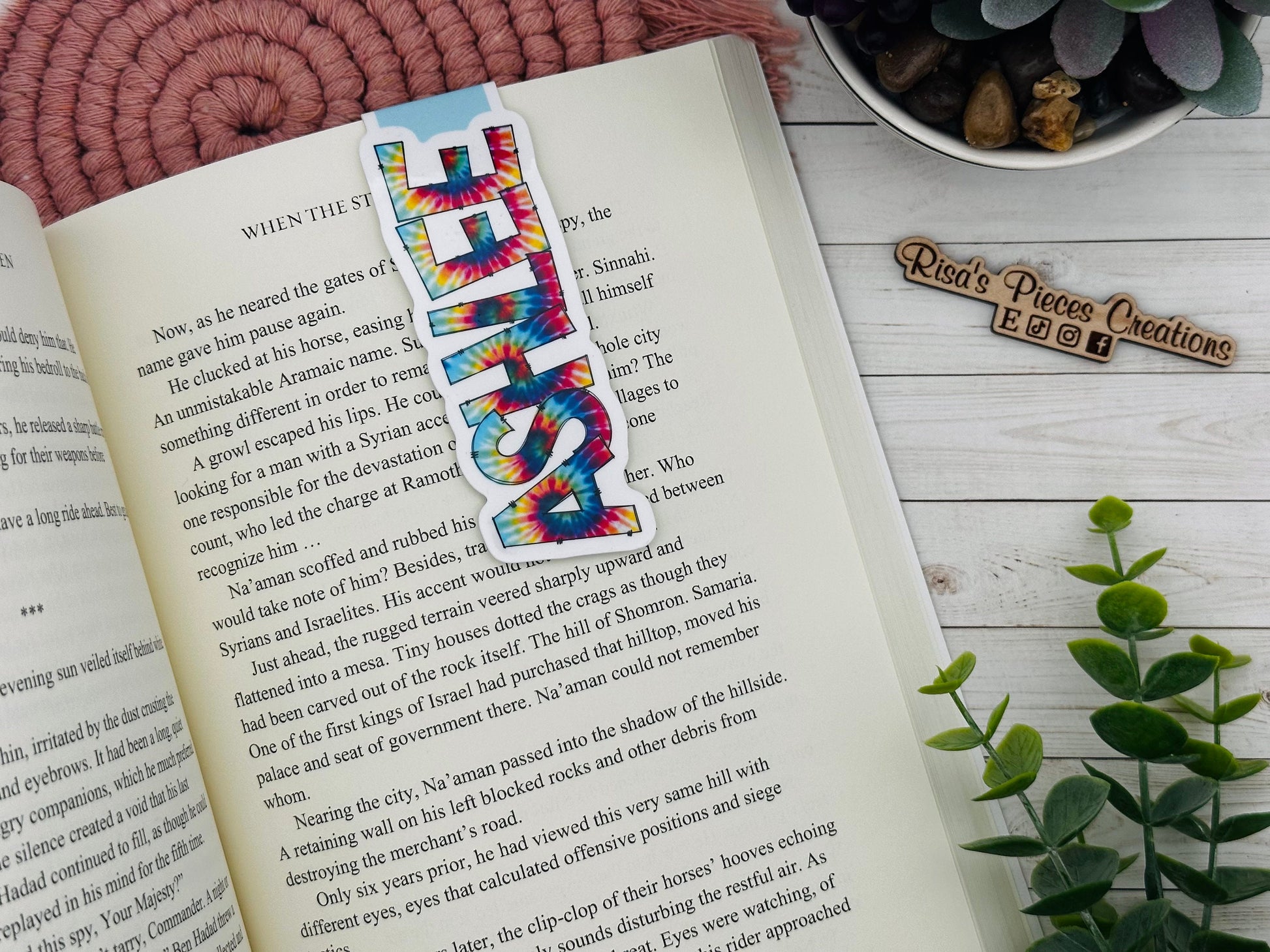 Custom Name Magnetic Bookmarks, Stocking Stuffer for Kids, Personalized Name Gift for Teen, Best Friend Birthday Gift for Teacher, Book Club