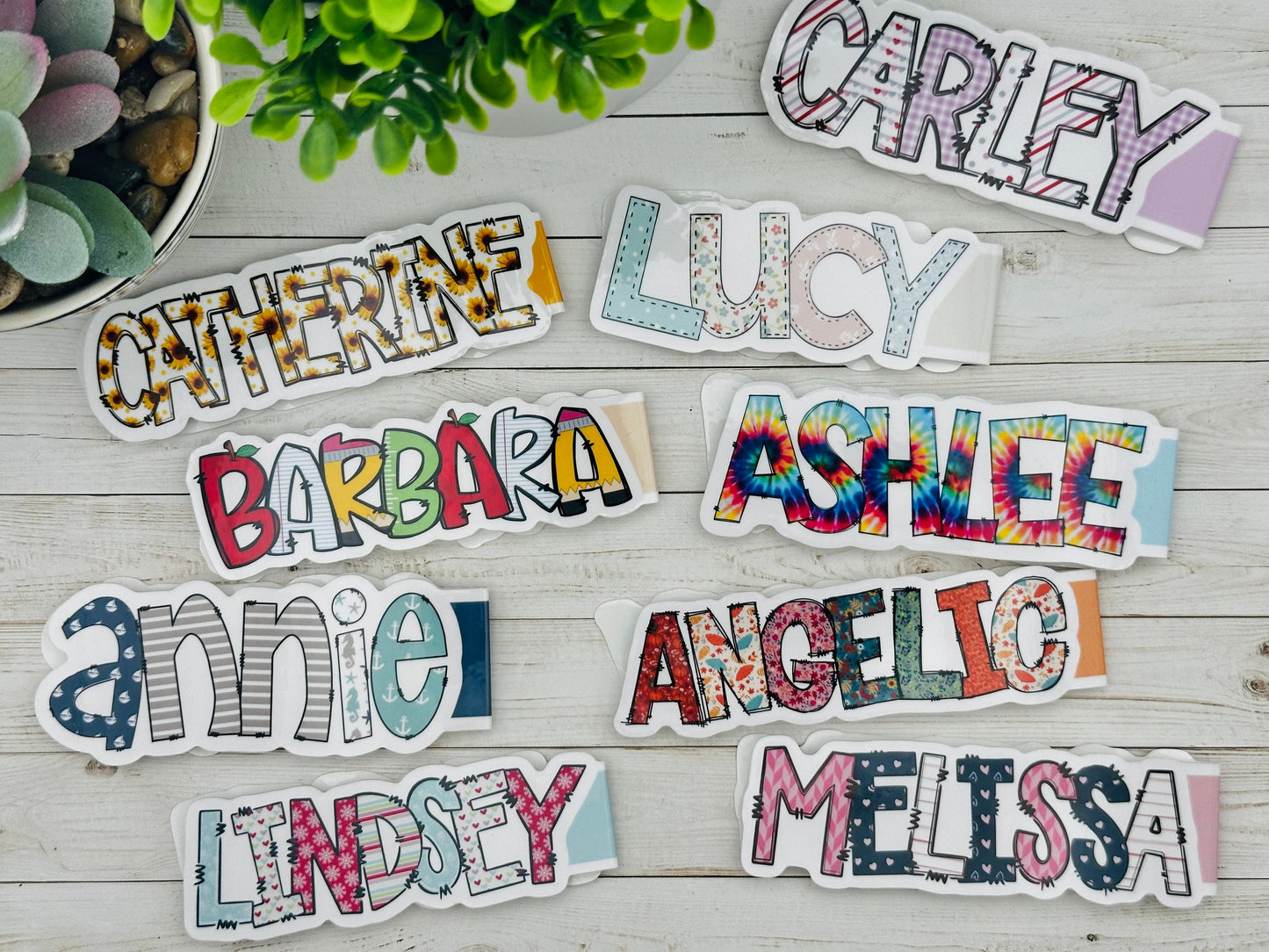 Custom Name Magnetic Bookmarks, Stocking Stuffer for Kids, Personalized Name Gift for Teen, Best Friend Birthday Gift for Teacher, Book Club