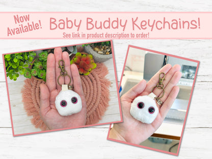 Baby Worry Buddy, Sensory Comfort Toy, Fuzzy sensory plush, calming sensory animal, soothing emotional support, fidget stim