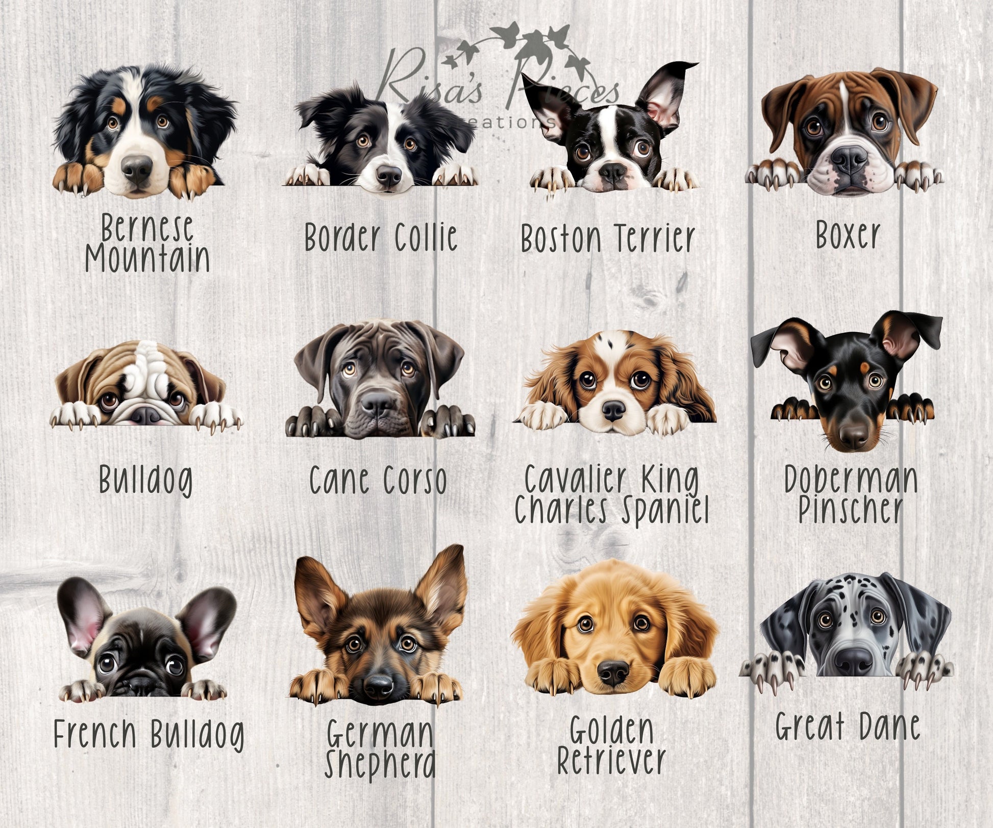 Peeking Dog Magnetic Bookmark, For Animal Lover, Gift for Dog Mom, For Readers, Gift for Dog Lover, Corgi, German Shepherd, Husky, Frenchie