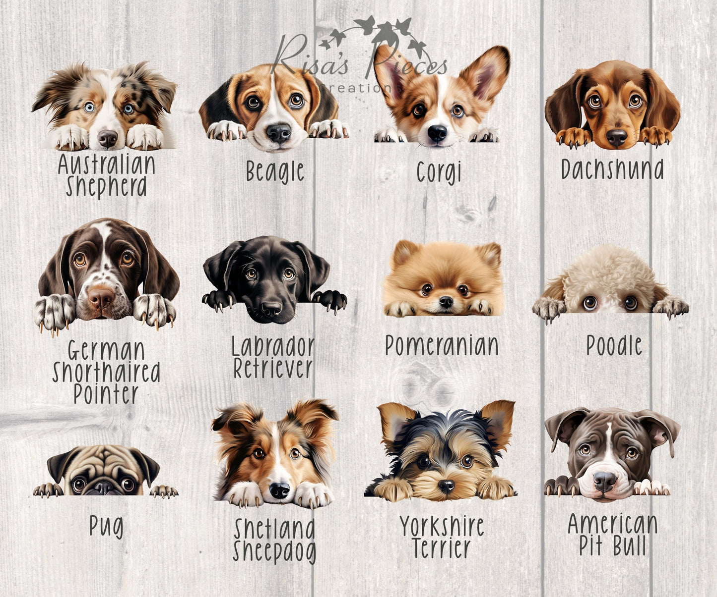 Peeking Dog Magnetic Bookmark, For Animal Lover, Gift for Dog Mom, For Readers, Gift for Dog Lover, Corgi, German Shepherd, Husky, Frenchie