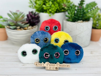 Baby Worry Buddy, Sensory Comfort Toy, Fuzzy sensory plush, calming sensory animal, soothing emotional support, fidget stim