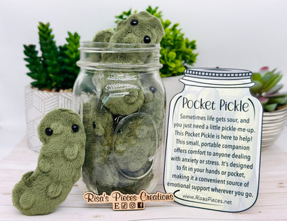 Pocket Pickle - Weighted Sensory Plush