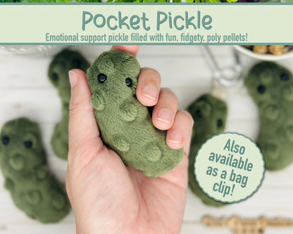 Pocket Pickle - Weighted Sensory Plush