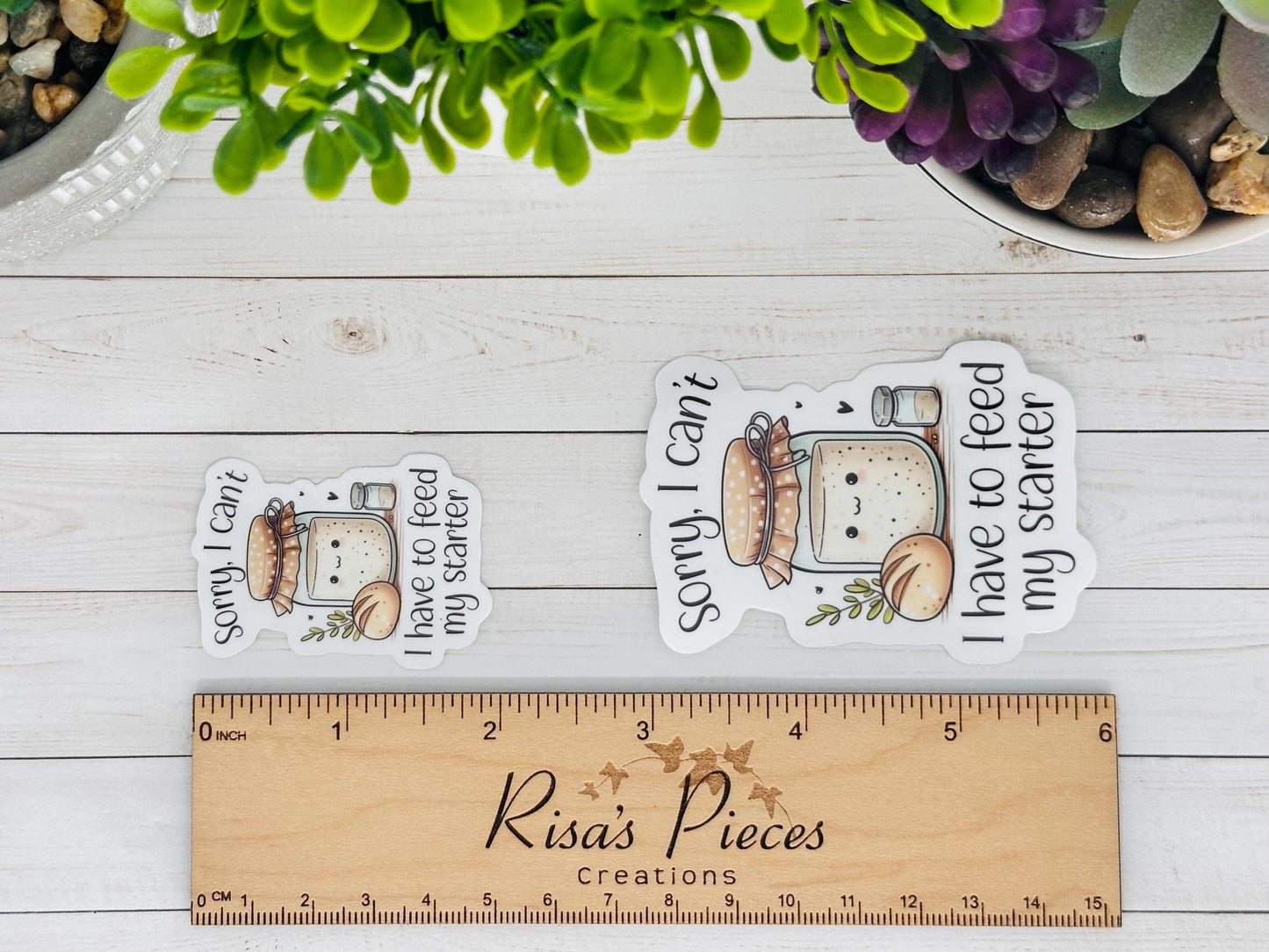 Introvert Homesteader Sticker for Laptop or Water Bottle, Friend Gift for Introvert, Neurodivergent Gift, Sourdough Starter, Homesteading