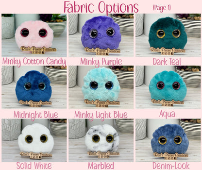 Baby Worry Buddy, Sensory Comfort Toy, Fuzzy sensory plush, calming sensory animal, soothing emotional support, fidget stim