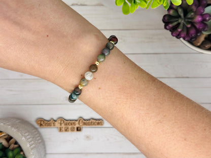 Gilded Fern Bracelet