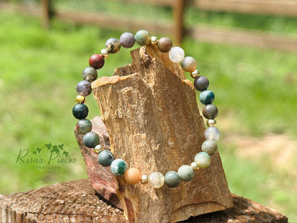 Gilded Fern Bracelet