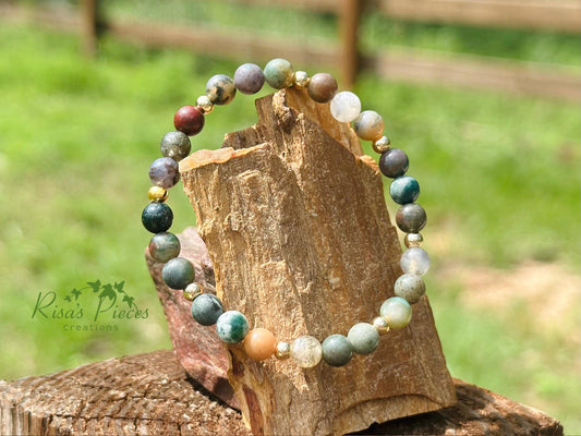 Gilded Fern Bracelet