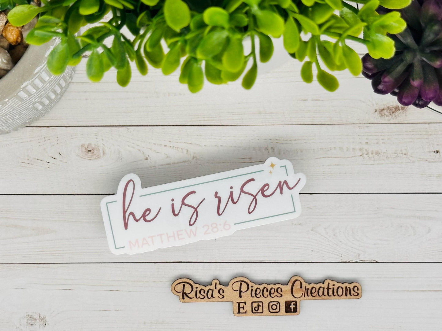 Faith Sticker Pack, Christian Stickers, Bible Verse, Religious Gift for Her, Bible Study Gift for Friend, Psalm 23, She Believed She Could