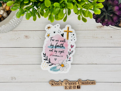 Watercolor Scripture Sticker Pack, Bible Verse Sticker, Christian Sticker for Bullet Bible Journal, Proverbs, Psalm, Corinthians, Exodus