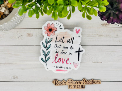Watercolor Scripture Sticker Pack, Bible Verse Sticker, Christian Sticker for Bullet Bible Journal, Proverbs, Psalm, Corinthians, Exodus