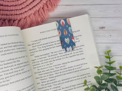 Boho Watercolor Botanical Leaf Magnetic Bookmarks, Reading Accessory, Planner Accessory, Bookish Gift for Book Club, Book Lover Reader Gift