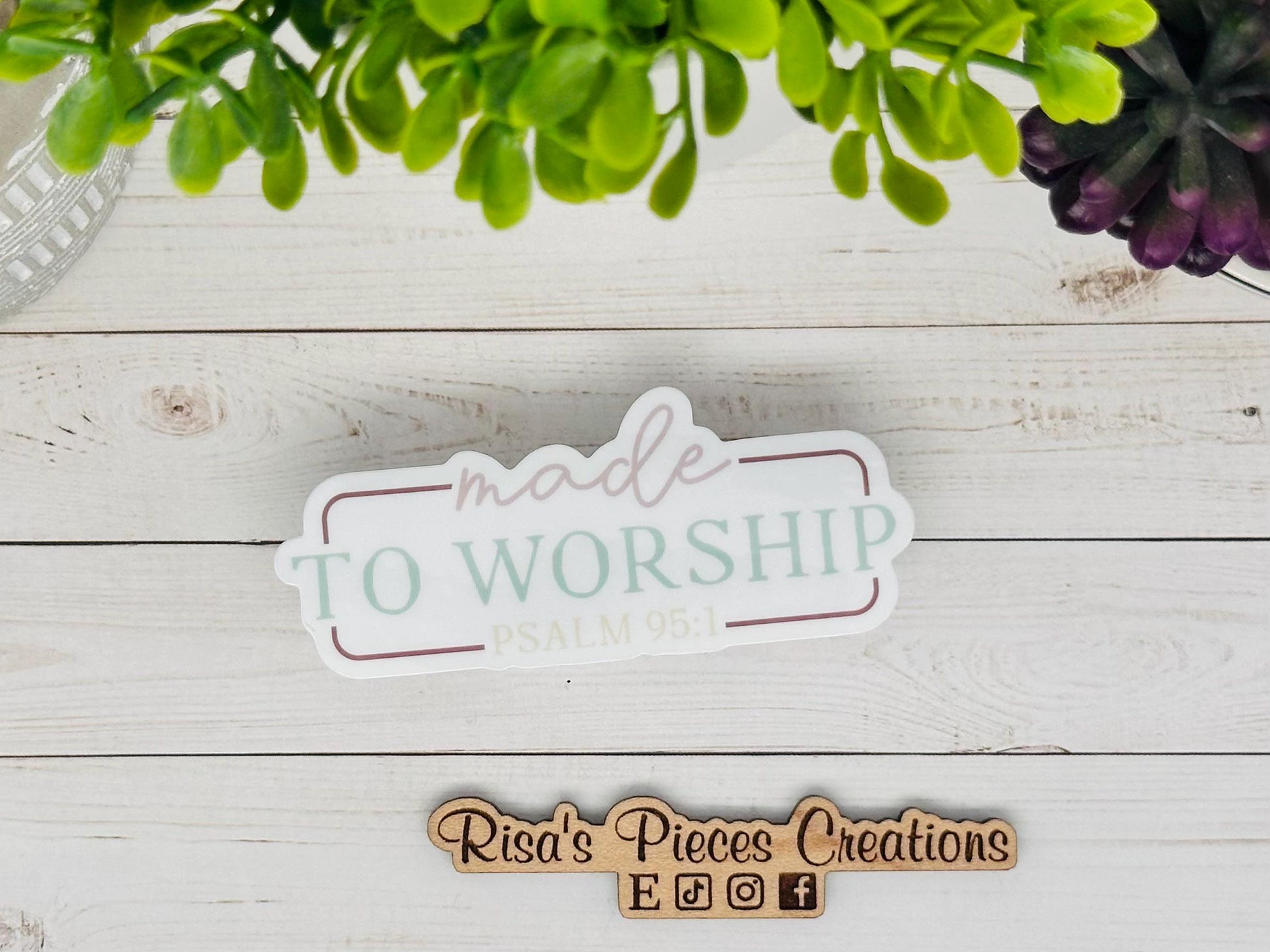 Faith Sticker Pack, Christian Stickers, Bible Verse, Religious Gift for Her, Bible Study Gift for Friend, Psalm 23, She Believed She Could