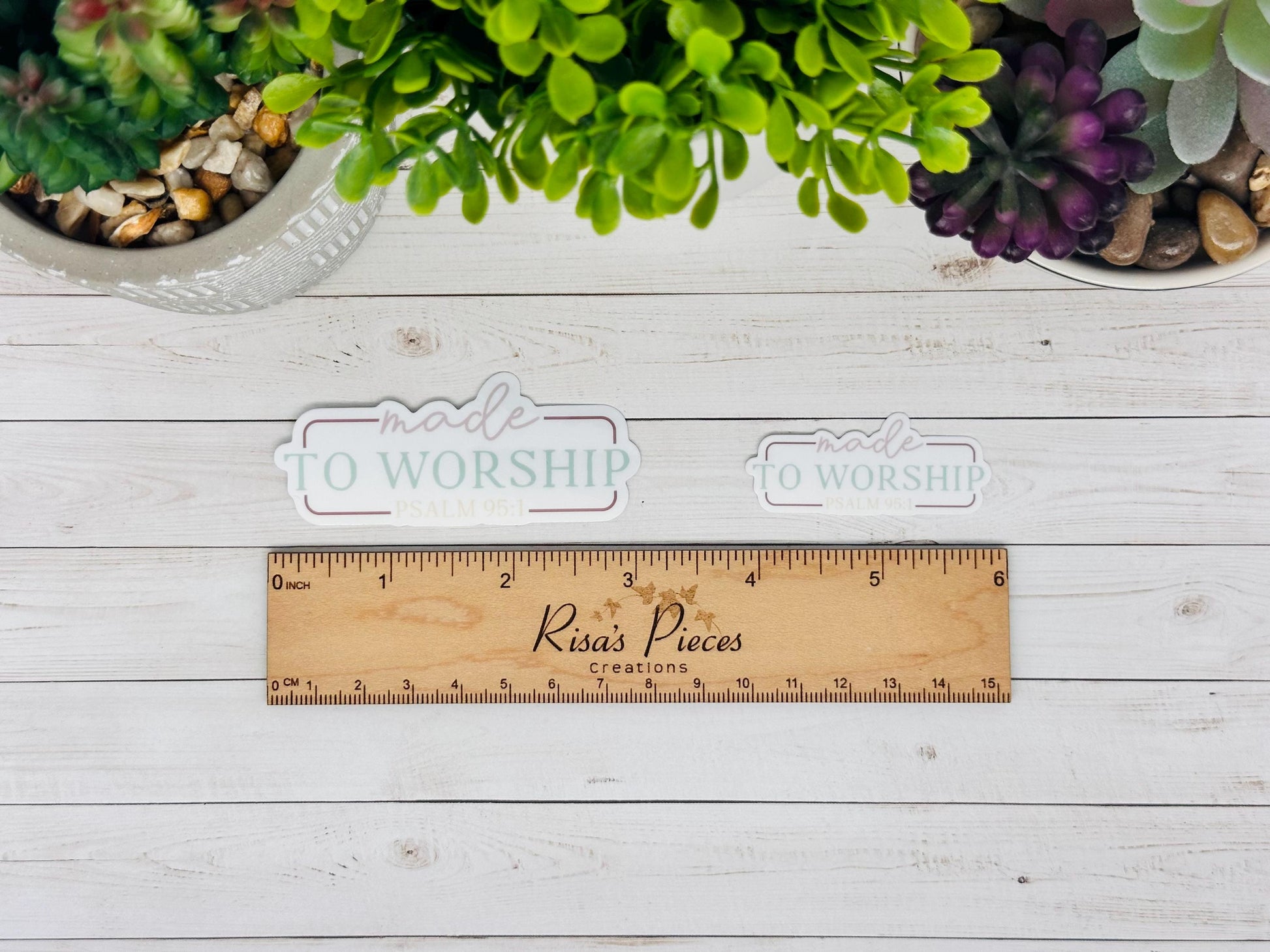 Faith Sticker Pack, Christian Stickers, Bible Verse, Religious Gift for Her, Bible Study Gift for Friend, Psalm 23, She Believed She Could
