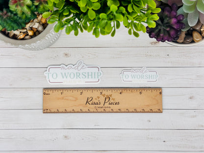 Faith Sticker Pack, Christian Stickers, Bible Verse, Religious Gift for Her, Bible Study Gift for Friend, Psalm 23, She Believed She Could