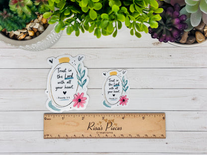 Watercolor Scripture Sticker Pack, Bible Verse Sticker, Christian Sticker for Bullet Bible Journal, Proverbs, Psalm, Corinthians, Exodus